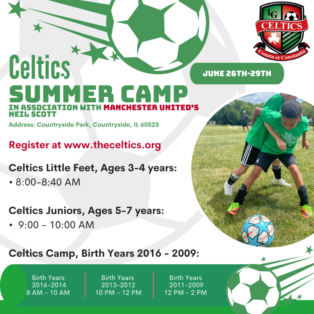 Celtics Soccer Camp LG Celtics